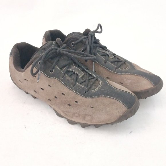 🚵 Shimano SPD MT22 Suede Clip-in Mountain Biking Shoes Size 43/ US 8.9 🚵 - Picture 1 of 14